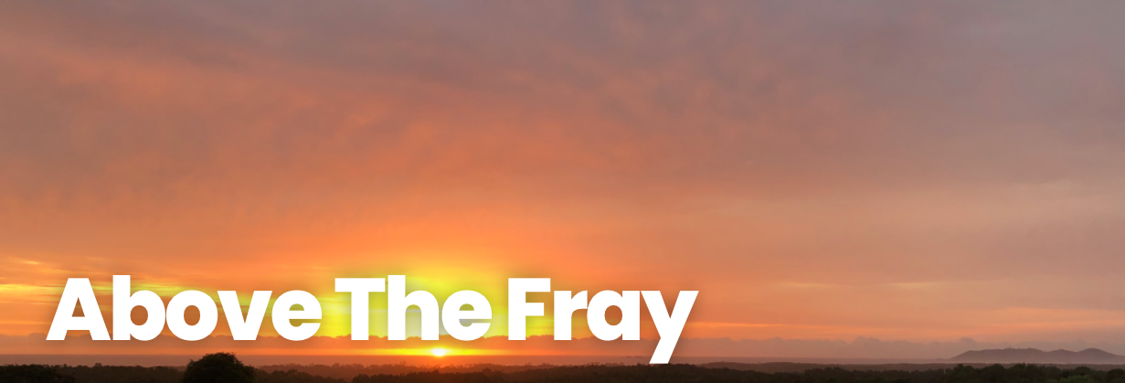 Bay FM Above the Fray interview  with Bruce Clarke